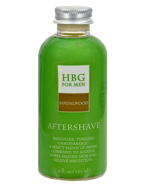 Load image into Gallery viewer, Honeybee Gardens Herbal Aftershave Sandalwood - 4 fl oz
