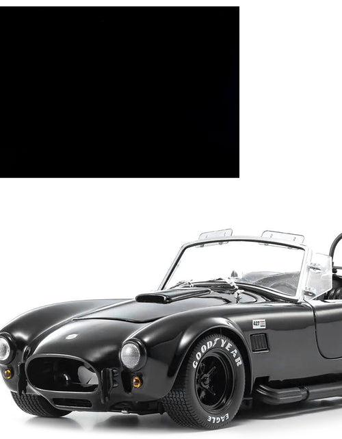 Load image into Gallery viewer, Shelby Cobra 427 S/C Black 1/18 Diecast Model Car by Kyosho

