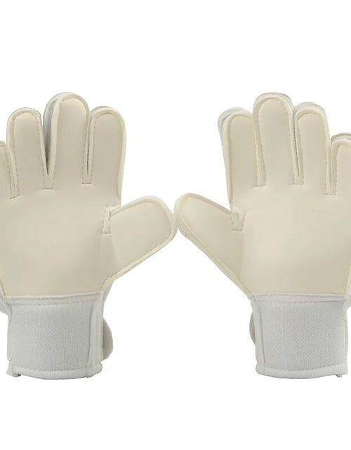 Load image into Gallery viewer, 3 4 5 6 7 Kids Soccer goalkeeper gloves for kids Football latex goalie gloves Children Various Size professional sports gloves
