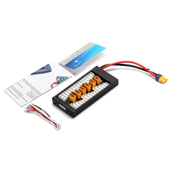 XT60 Plug Parallel Charging Board For ISDT Q8 D2 Q6 T6 Lite ToolkitRC M6 M8 Charger