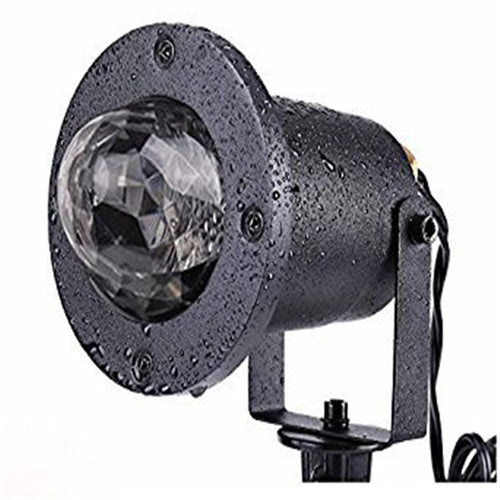 Load image into Gallery viewer, 12W Remote Control Water Wave Effect Outdoor Projector Light with 7Colors Decor for Christmas Party
