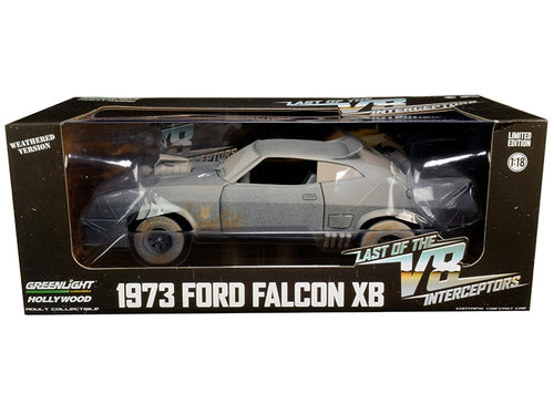 Load image into Gallery viewer, 1973 Ford Falcon XB RHD (Right Hand Drive) (Weathered Version) &quot;Last of the V8 Interceptors&quot; (1979) Movie 1/18 Diecast Model Car by Greenlight
