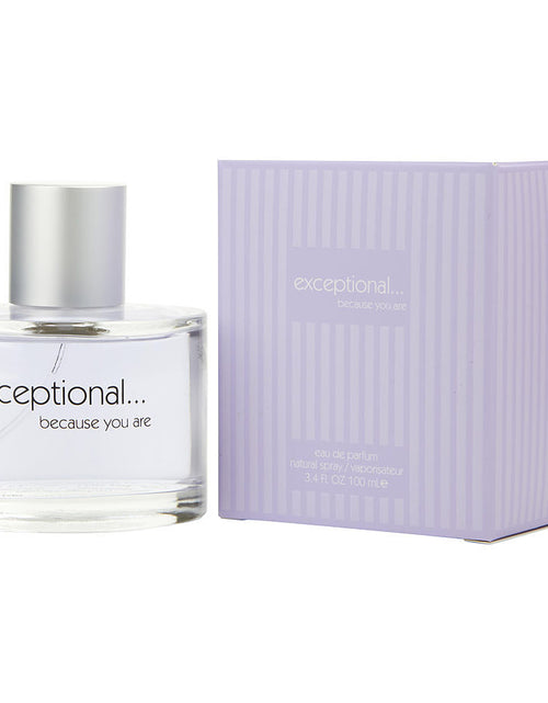 Load image into Gallery viewer, EXCEPTIONAL-BECAUSE YOU ARE by Exceptional Parfums (WOMEN) - EAU DE PARFUM SPRAY 3.4 OZ
