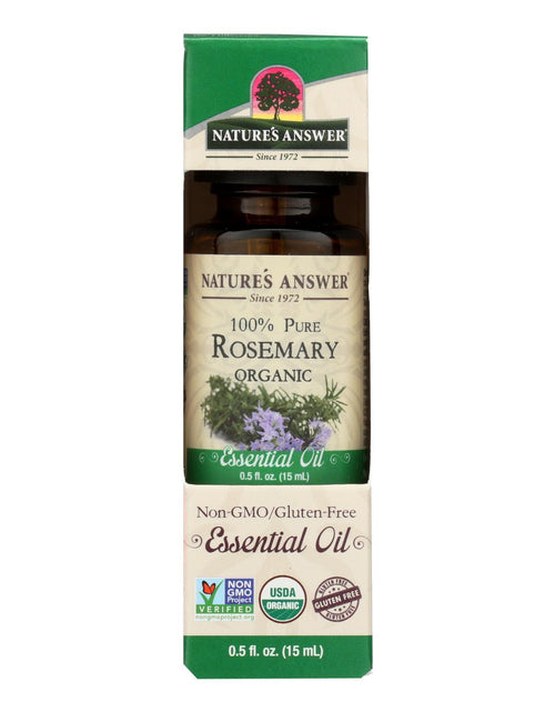 Load image into Gallery viewer, Nature&#39;s Answer - Organic Essential Oil - Rosemary - 0.5 oz.
