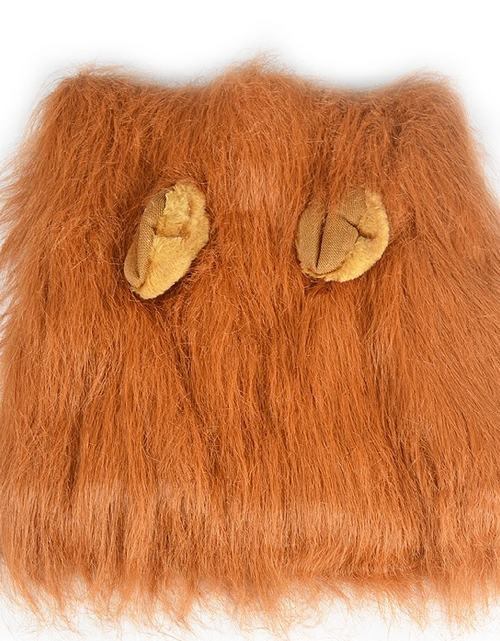 Load image into Gallery viewer, Lion Mane Wig for Large Dogs
