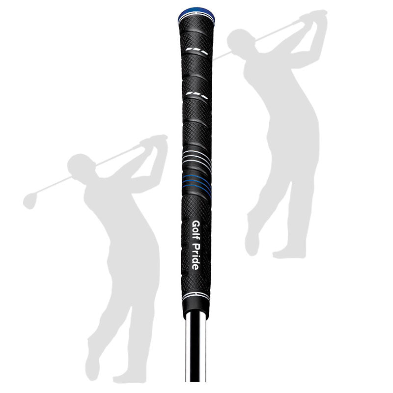 Color: Blue Standard - Rubber Iron Wood Grip