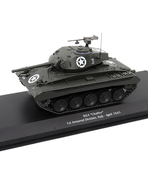 Load image into Gallery viewer, M24 &quot;Chaffee&quot; Tank #3 &quot;U.S.A. 1st Armored Division Italy April 1945&quot; 1/43 Diecast Model by AFVs of WWII
