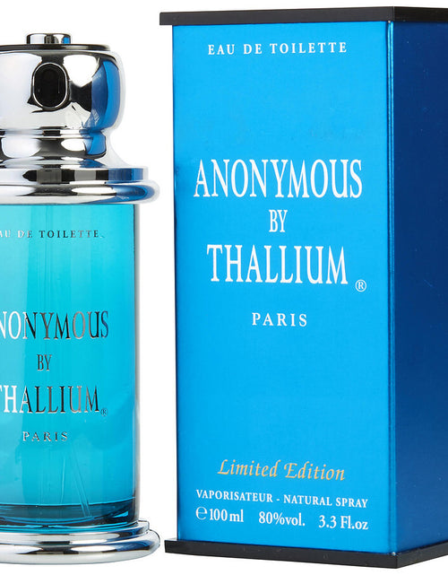 Load image into Gallery viewer, THALLIUM ANONYMOUS by Jacques Evard (MEN) - EDT SPRAY 3.3 OZ (LIMITED EDTION)

