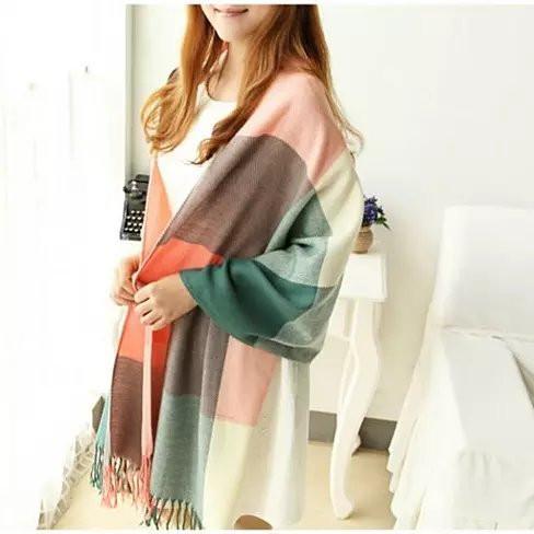 Load image into Gallery viewer, COLORAMA Reversible Shawl Full Of Colors
