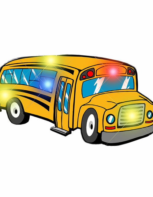 Load image into Gallery viewer, School Bus Flashing Body Light Lapel Pins
