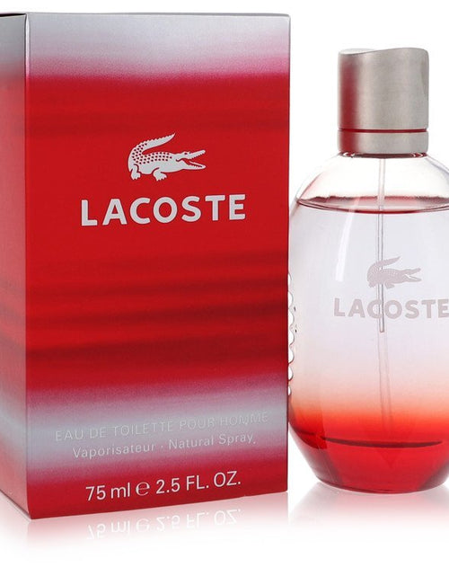 Load image into Gallery viewer, Lacoste Red Style In Play by Lacoste Eau De Toilette Spray (New Packaging) 2.5 oz (Men)
