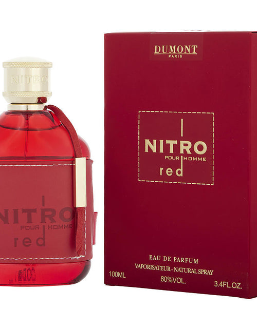 Load image into Gallery viewer, NITRO RED POUR HOMME by Dumont (MEN) - EAU DE PARFUM SPRAY 3.4 OZ
