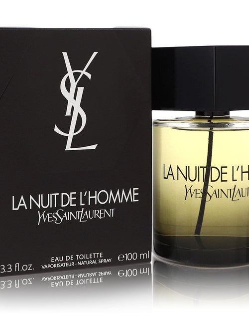 Load image into Gallery viewer, La Nuit De L&#39;Homme by Yves Saint Laurent Eau De Toilette Spray 3.4 oz (Men)
