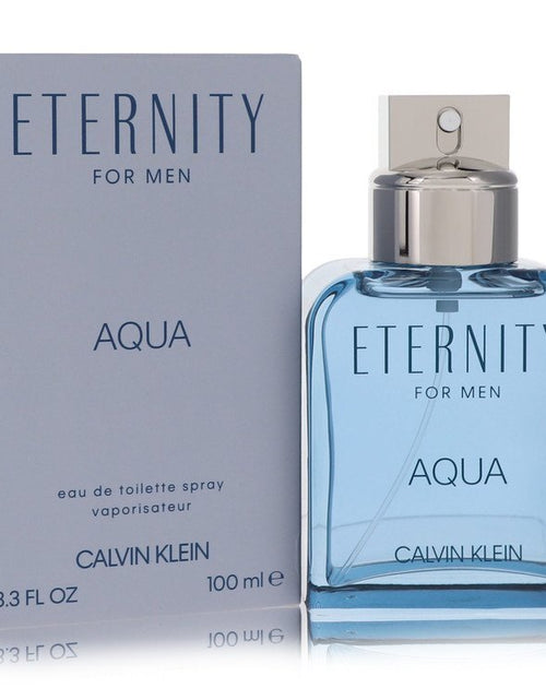 Load image into Gallery viewer, Eternity Aqua by Calvin Klein Eau De Toilette Spray 3.4 oz (Men)
