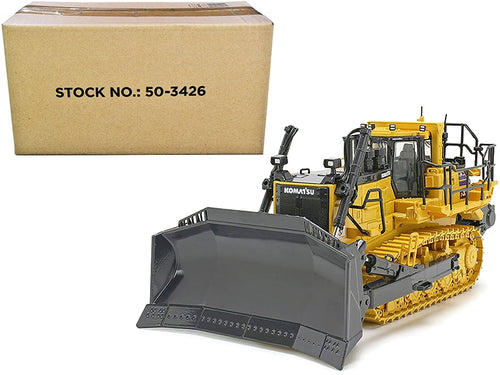 Load image into Gallery viewer, Komatsu D375A-8 Crawler Dozer with Ripper 1/50 Diecast Model by First Gear
