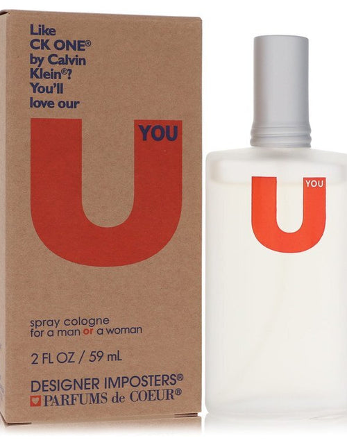 Load image into Gallery viewer, Designer Imposters U You by Parfums De Coeur Cologne Spray (Unisex) 2 oz (Women)
