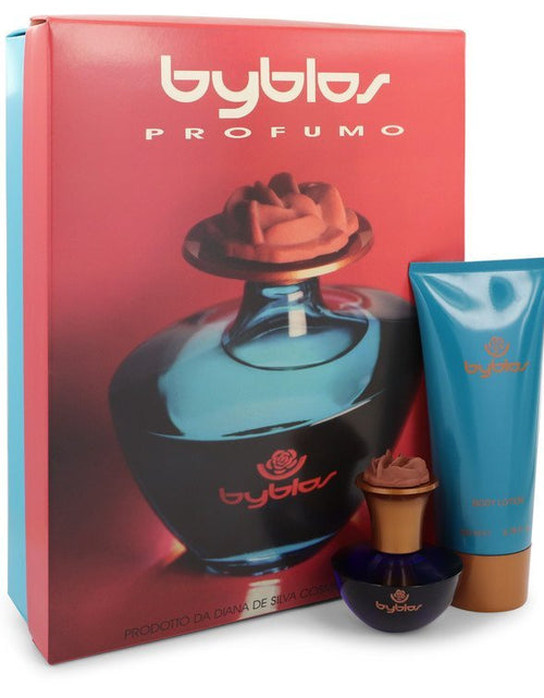 Load image into Gallery viewer, Byblos by Byblos Gift Set -- 1.68 oz Eau De Parfum Spray + 6.75 Body Lotion (Women)
