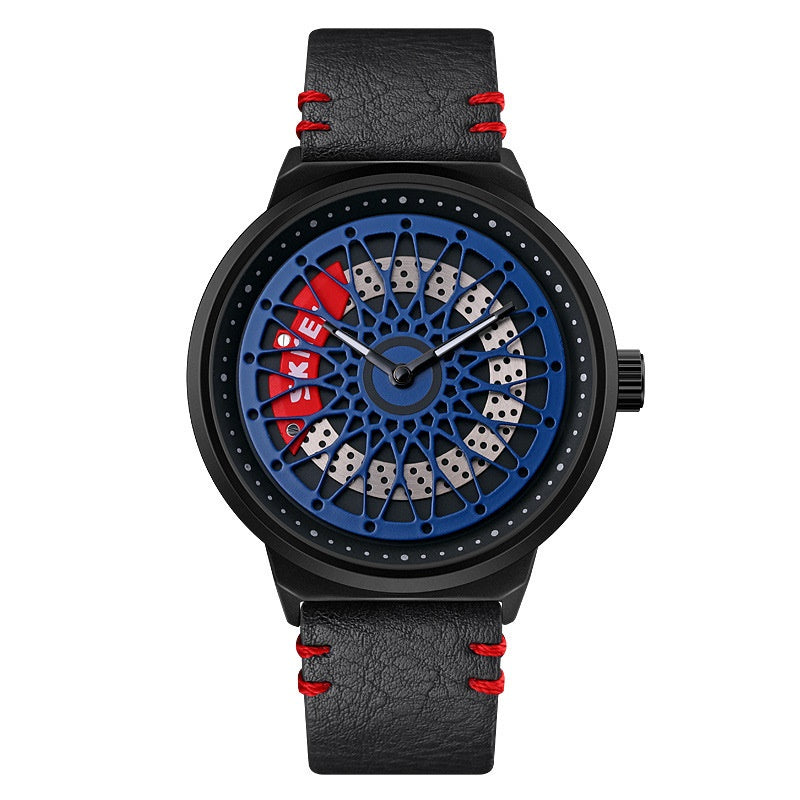 Color: Blue black - Student sports watch