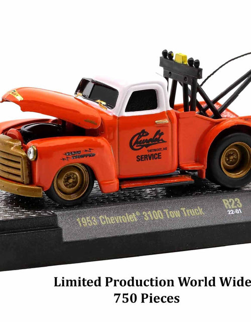 Load image into Gallery viewer, &quot;Ground Pounders&quot; 6 Cars Set Release 23 IN DISPLAY CASES Limited Edition to 9000 pieces Worldwide 1/64 Diecast Model Cars by M2 Machines
