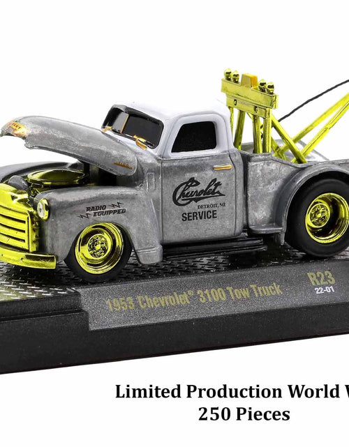 Load image into Gallery viewer, &quot;Ground Pounders&quot; 6 Cars Set Release 23 IN DISPLAY CASES Limited Edition to 9000 pieces Worldwide 1/64 Diecast Model Cars by M2 Machines
