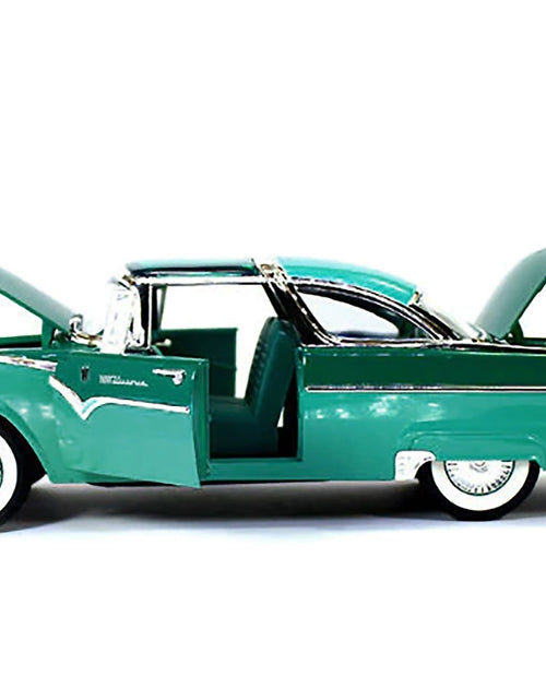 Load image into Gallery viewer, 1955 Ford Fairlane Crown Victoria Green 1/18 Diecast Model Car by Road Signature
