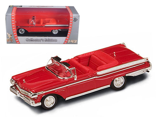 Load image into Gallery viewer, 1957 Mercury Turnpike Cruiser Red 1/43 Diecast Car Model by Road Signature
