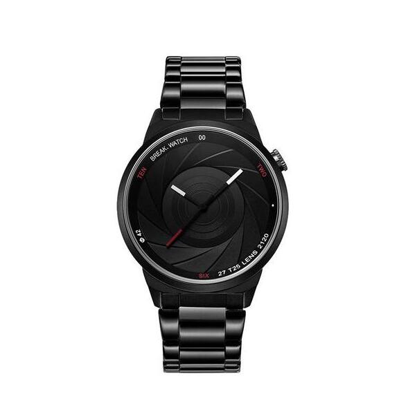 Color: Steel black, style: With box - Aperture the photographer's timepiece