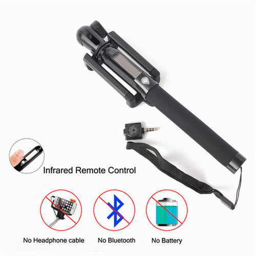 Load image into Gallery viewer, Solar Power Infrared Remote Handheld Selfie Stick Monopod For Cell Phone
