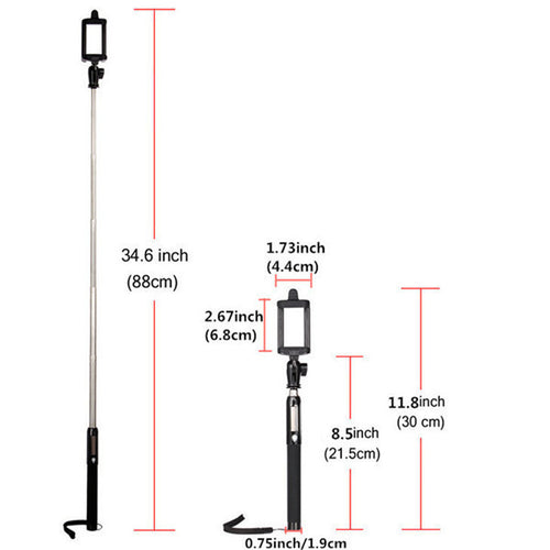 Load image into Gallery viewer, Solar Power Infrared Remote Handheld Selfie Stick Monopod For Cell Phone
