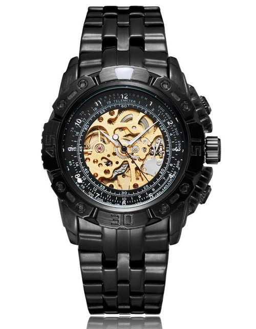 Load image into Gallery viewer, Men&#39;s Luxury Automatic Mechanical Watch All-steel Hollow Watch
