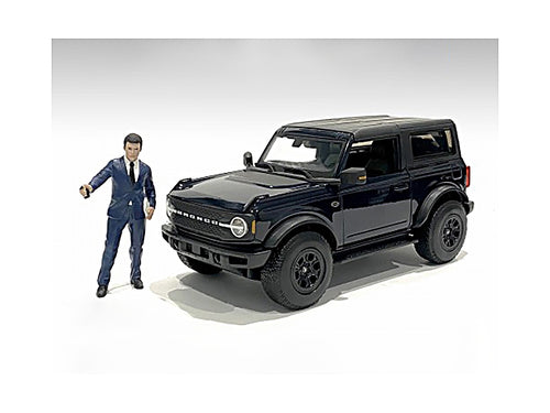 Load image into Gallery viewer, &quot;The Dealership&quot; Male Salesperson Figurine for 1/24 Scale Models by American Diorama
