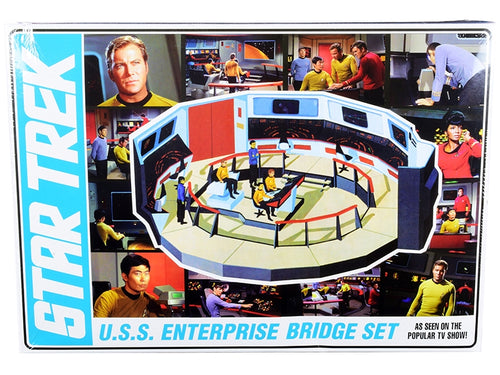 Load image into Gallery viewer, Skill 2 Model Kit U.S.S. Enterprise Command Bridge Set &quot;Star Trek&quot; (1966-1969) TV Show 1/32 Scale Model by AMT
