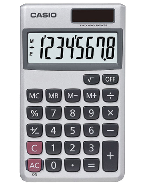 Load image into Gallery viewer, CASIO SL300VE/SL300SV Wallet Solar Calculator with 8-Digit Display
