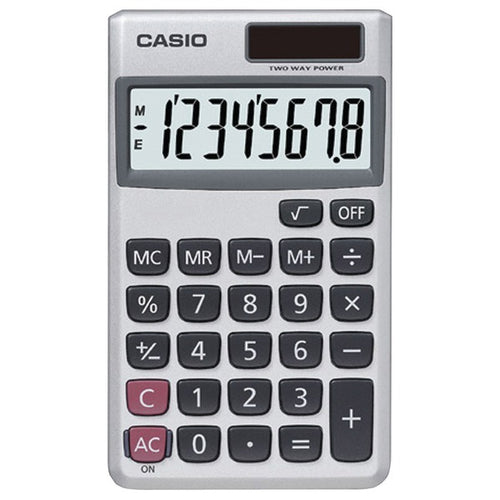 Load image into Gallery viewer, CASIO SL300VE/SL300SV Wallet Solar Calculator with 8-Digit Display
