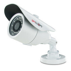 Load image into Gallery viewer, Spyclops SPY-MINBULLETW2 CCTV INDOOR/OUTDOOR Bullet Style Security Camera, White
