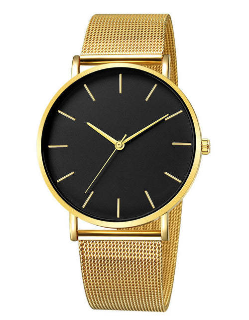 Load image into Gallery viewer, Vrouwen Horloge Rose Goud Montre Femme 2022 Mesh Riem Ultra-Dunne Mode Relojes Para Mujer Luxe Horloges Reloj muje
