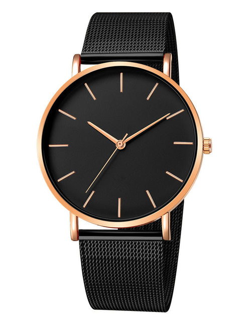 Load image into Gallery viewer, Vrouwen Horloge Rose Goud Montre Femme 2022 Mesh Riem Ultra-Dunne Mode Relojes Para Mujer Luxe Horloges Reloj muje
