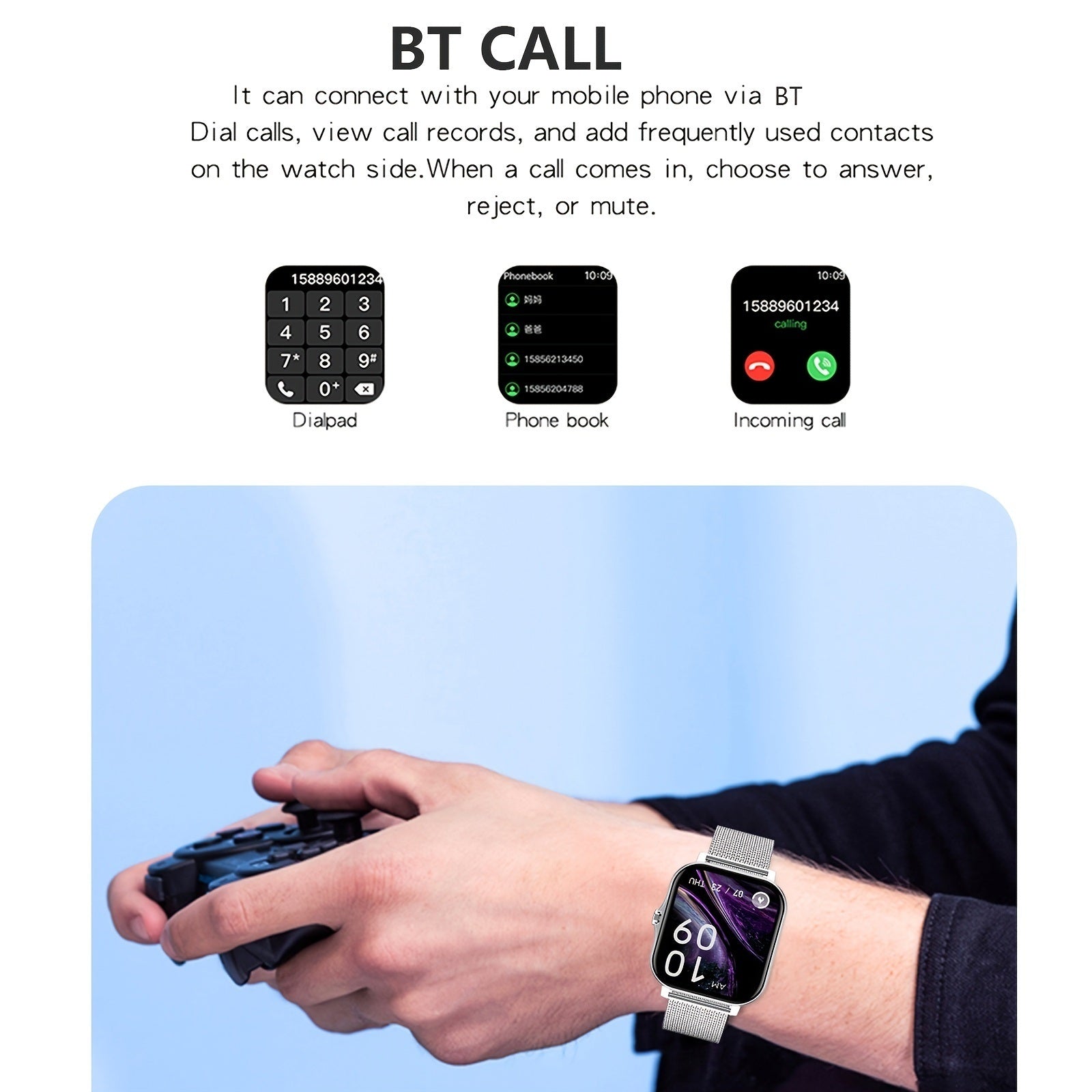 Smart Watch; Heart Rate Blood Pressure Sleep Monitor Smart Watch