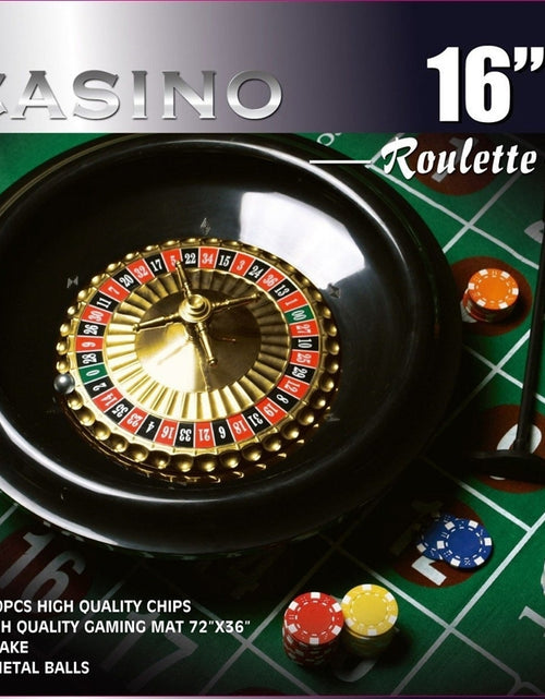 Load image into Gallery viewer, 16-inch Roulette Wheel Game Set by Da Vinci
