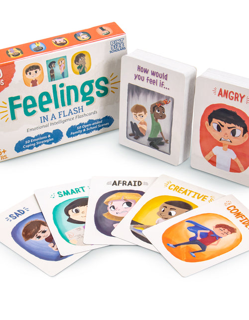 Load image into Gallery viewer, Feelings in a Flash Emotions Flashcards
