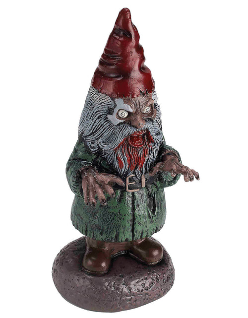 Load image into Gallery viewer, Zombie garden gnome decoration
