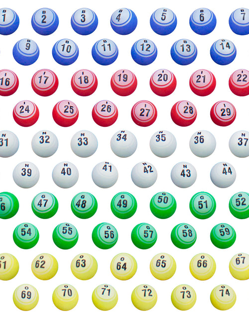 Load image into Gallery viewer, 1.5in Replacement Set of Professional Bingo Balls
