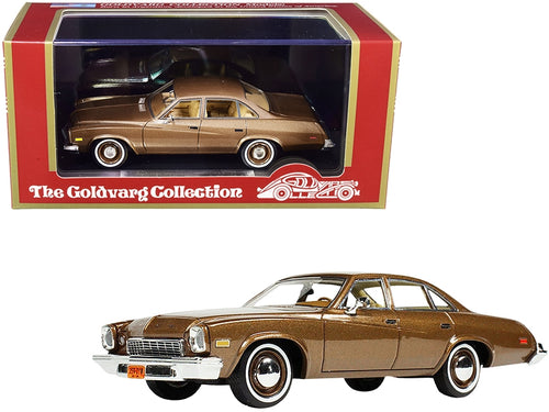 Load image into Gallery viewer, 1974 Buick Century Nutmeg Brown Metallic Limited Edition to 240 pieces Worldwide 1/43 Model Car by Goldvarg Collection

