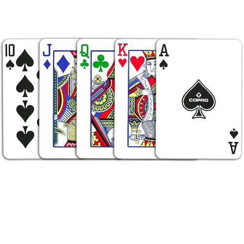 Load image into Gallery viewer, Copag 4-Color Poker Size Regular Index
