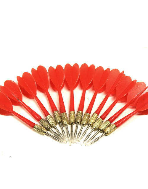 Load image into Gallery viewer, 12 Pack Red Metal Tip Brass Balloon Darts
