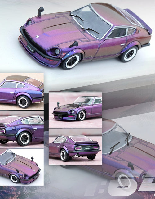 Load image into Gallery viewer, Nissan Fairlady Z (S30) RHD (Right Hand Drive) Midnight Purple II Metallic &quot;Hong Kong Ani-Com and Games 2022&quot; Event Edition 1/64 Diecast Model Car by Inno Models
