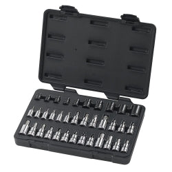 36pc master torx set w/hex socket bits