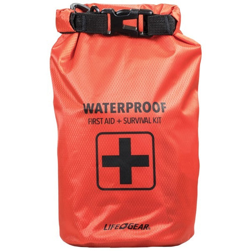 Load image into Gallery viewer, Life+Gear 41-3820 130-Piece Dry Bag First Aid &amp; Survival Kit
