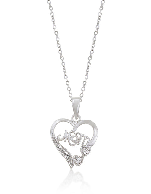 Load image into Gallery viewer, #1 Mom Heart Pendant
