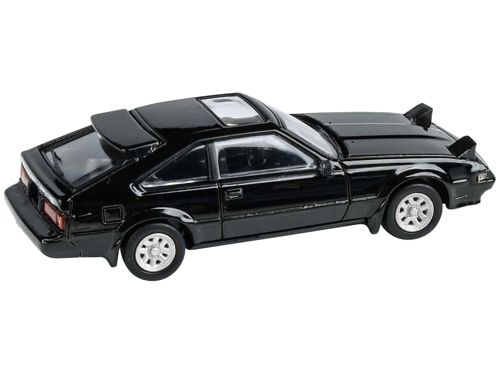 1984 Toyota Celica Supra XX Black with Sunroof 1/64 Diecast Model Car by Paragon Models